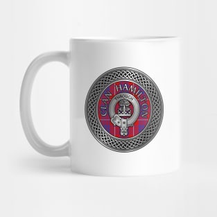 Clan Hamilton Crest & Tartan Knot Mug